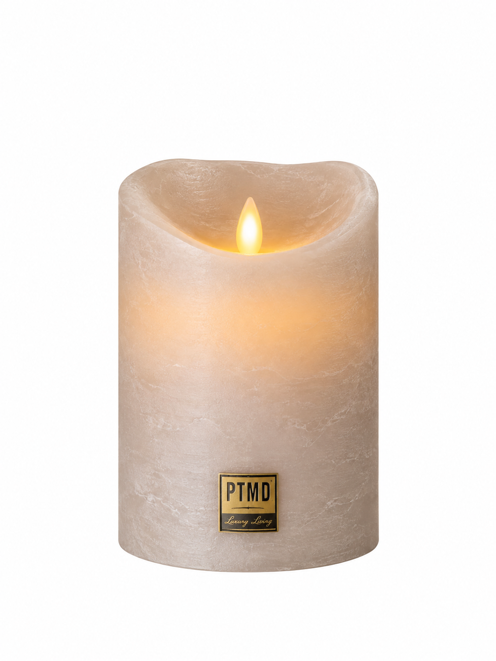 PTMD LED Candle Beige | Realistische bewegende vlam