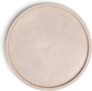 Travertine dienblad met rand rond