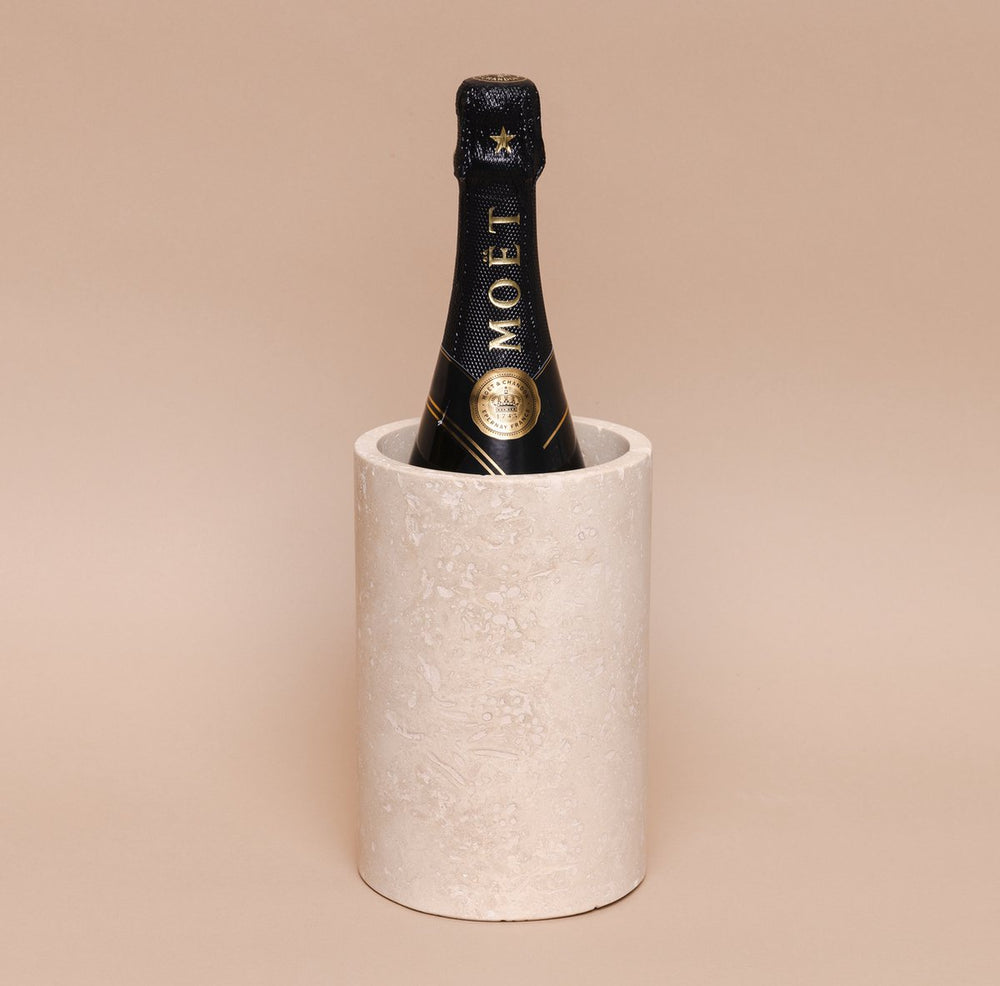 Travertine Vaas/Wijnkoeler