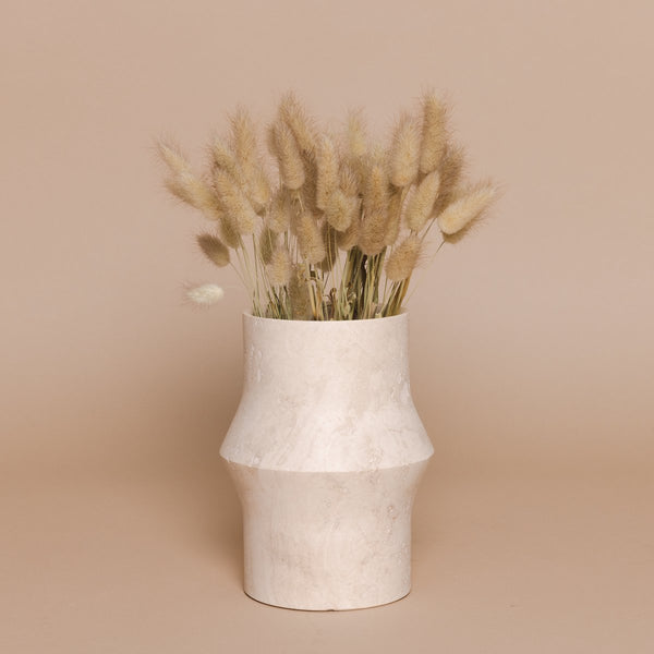Travertine Design Vaas