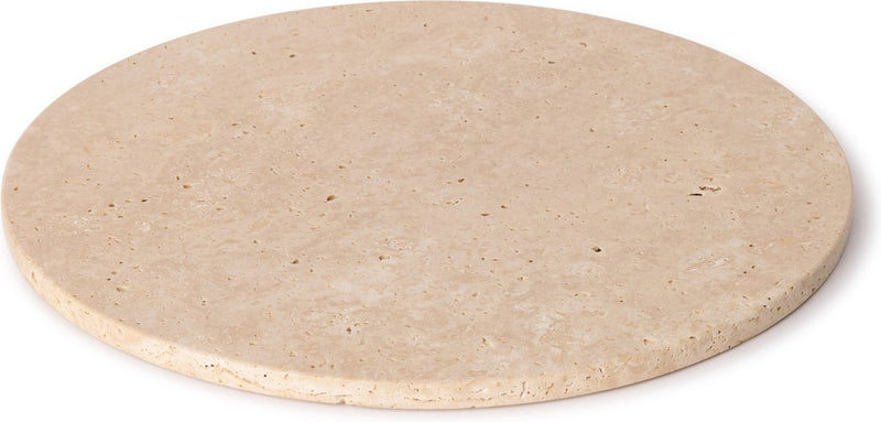 Travertine Dienblad zonder rand rond