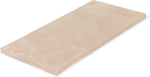 Travertine Dienblad zonder rand rechthoek