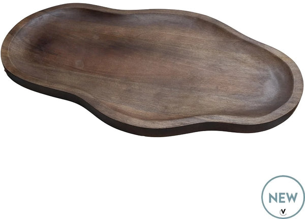 Dienblad Bauru Walnut – Vase The World