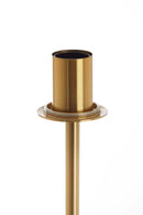 Vloerlamp Medina Glass amber+gold