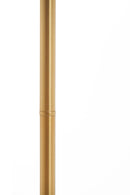 Vloerlamp Medina Glass amber+gold