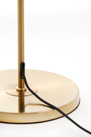 Vloerlamp Medina Glass amber+gold