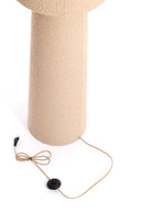 Vloerlamp Micky Bouclé sand