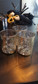 Set van 3 theelichten