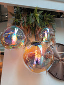 Hanglamp Medina Glas rainbow+zwart