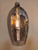 Hanglamp 3L Lukaro Antiek bronze+smoke