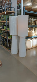 Vloerlamp Mikkel Bouclé cream