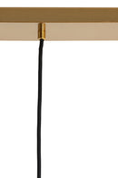 Hanglamp Medina 3 L Glass amber+gold