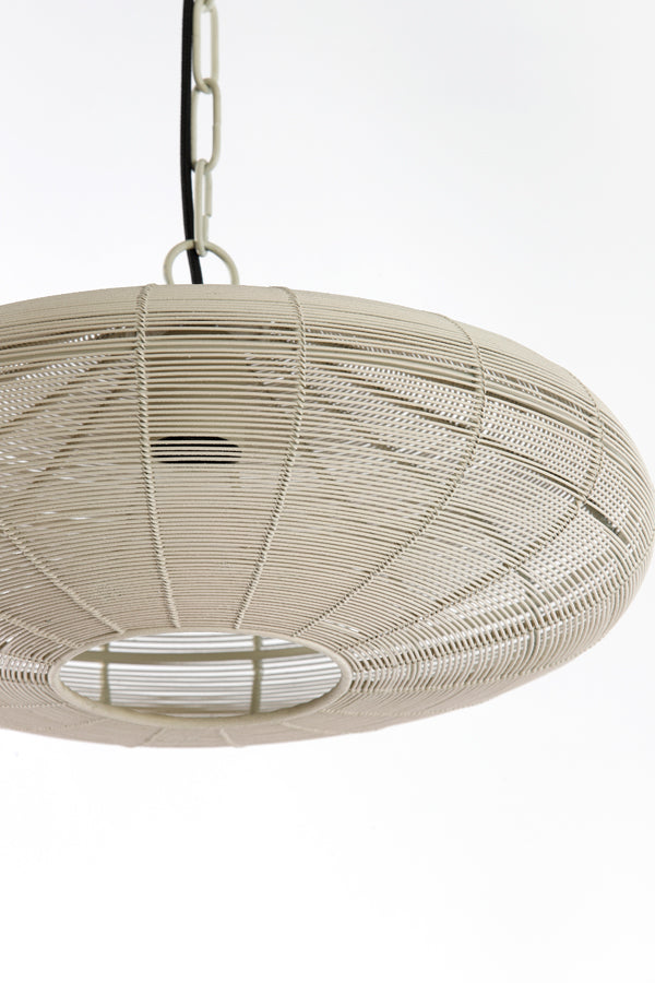 Hanglamp Bahoto Matt cream