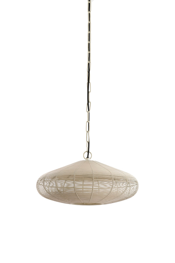Hanglamp Bahoto Matt cream
