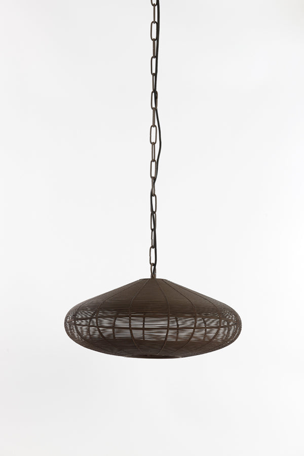 Hanglamp Bahoto Matt dark brown
