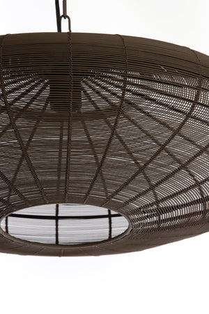 Hanglamp Bahoto Matt dark brown