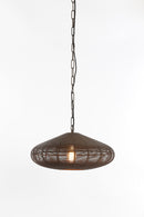 Hanglamp Bahoto Matt dark brown