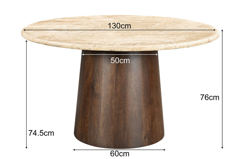 Salontafel Valentino Round