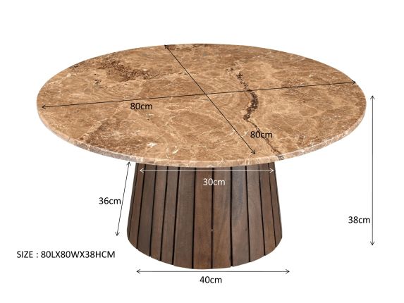 Salontafel Emperador