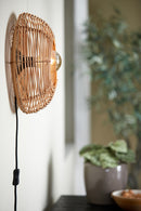 Ceiling-Wall lamp Milan Rattan natural