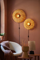Ceiling-Wall lamp Milan Rattan natural