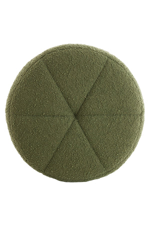 Poef Batoemi Bouclé Dark green