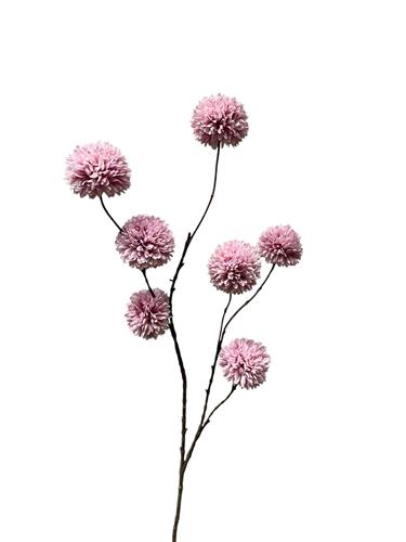 Kunstbloem Pom Pom Lila