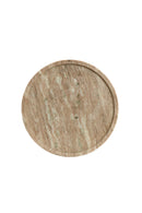 Schaal Astia marmer bruin