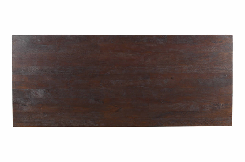 Alore brown gold diningtable rectangle