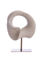 Ornament on base Vodice taupe+dark bronze