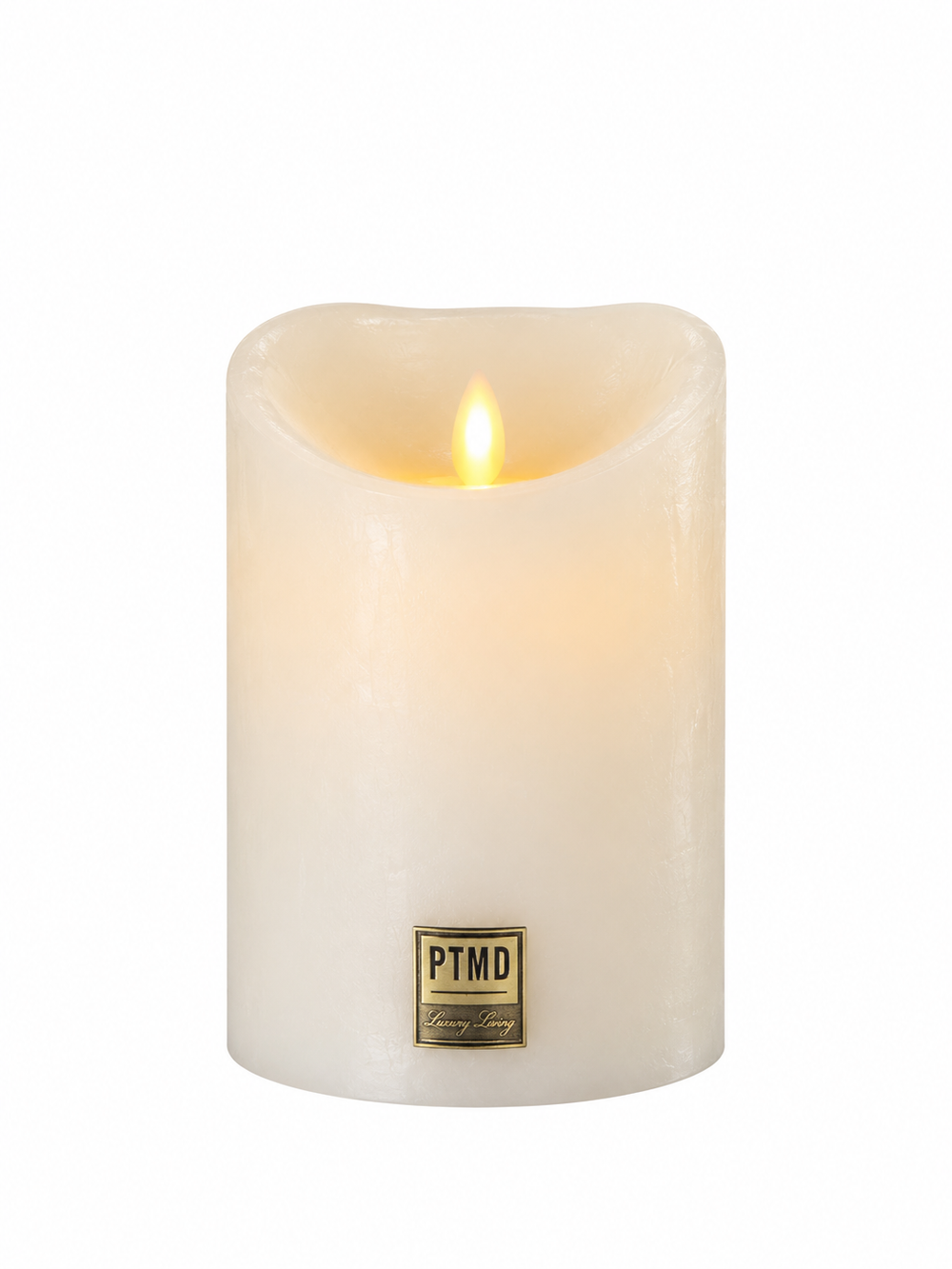 PTMD LED Candle Wit | Realistische bewegende vlam
