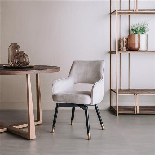 Lenno swivel armchair