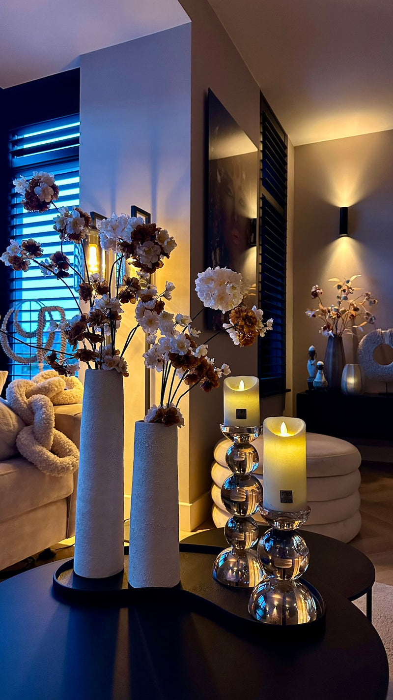 Candleholder Gold Luster Set
