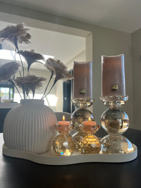 Candleholder Gold Luster Set D