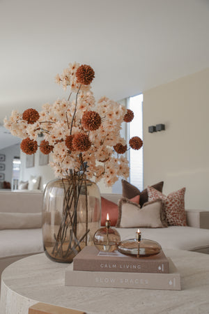 Artic M Taupe vaas Vase the World  