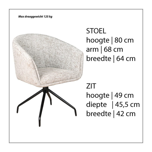 Diningchair Brussel
