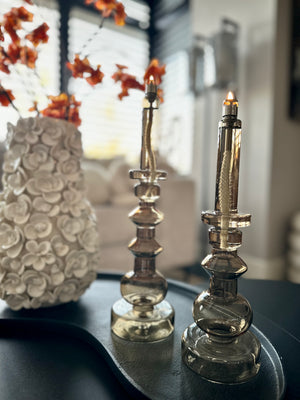 Candleholder Champagne (Olielamp)
