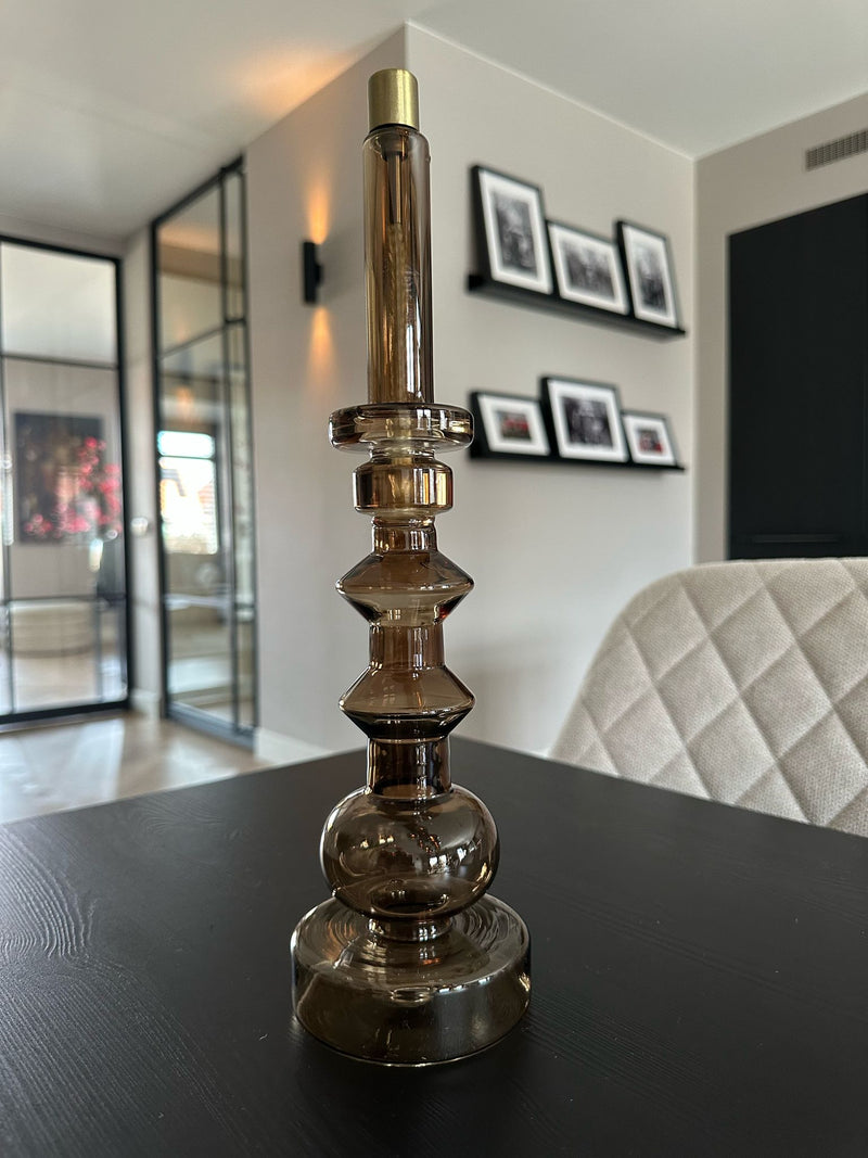 Candleholder Olielamp Champagne Peri Living