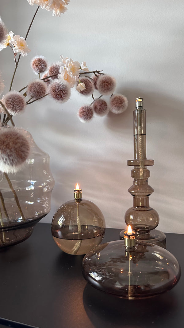 Peri Living Bianca Set van 3 | Shop the Look | Champagne Glazen Olielampen