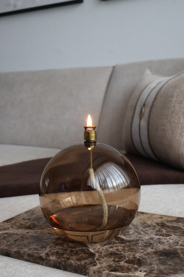 Olielamp Bol Champagne