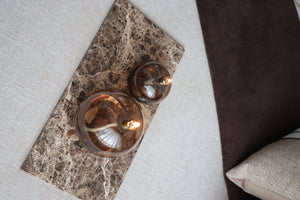 Olielamp Disk Champagne