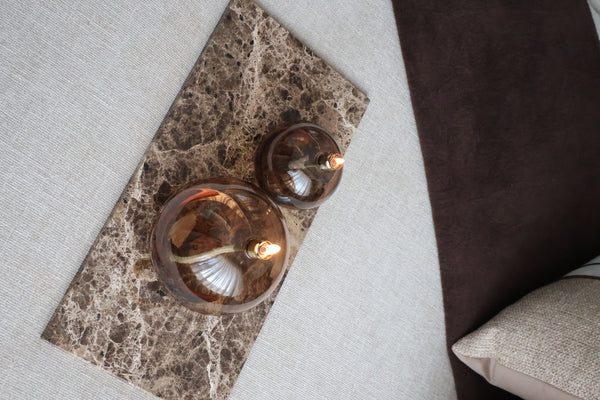Olielamp Disk Champagne