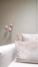 LED Light Candle beige moveable flame