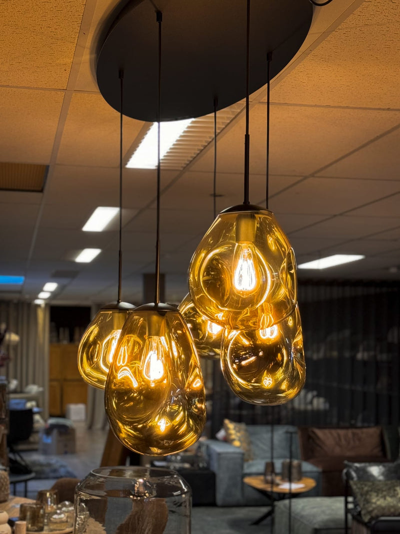 Lava Goud 6 lamps