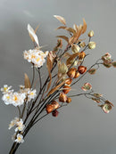 Boeket Autumn met cream bloesem