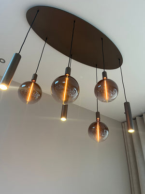 Ava Lamp Compleet met lichtbronnen zoals op de foto