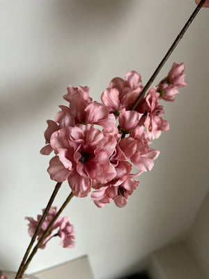 kunstbloesemtak oud roze