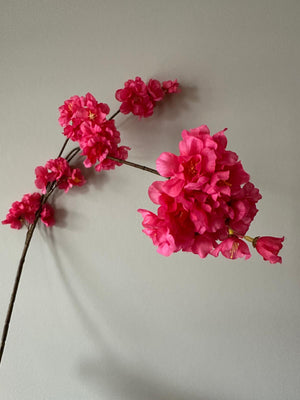 kunstbloesemtak cerise fuchsia
