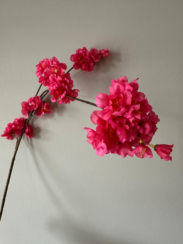 kunstbloesemtak cerise fuchsia