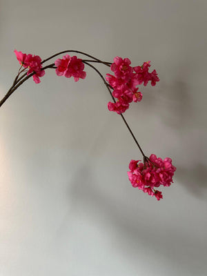 kunstbloesemtak cerise fuchsia